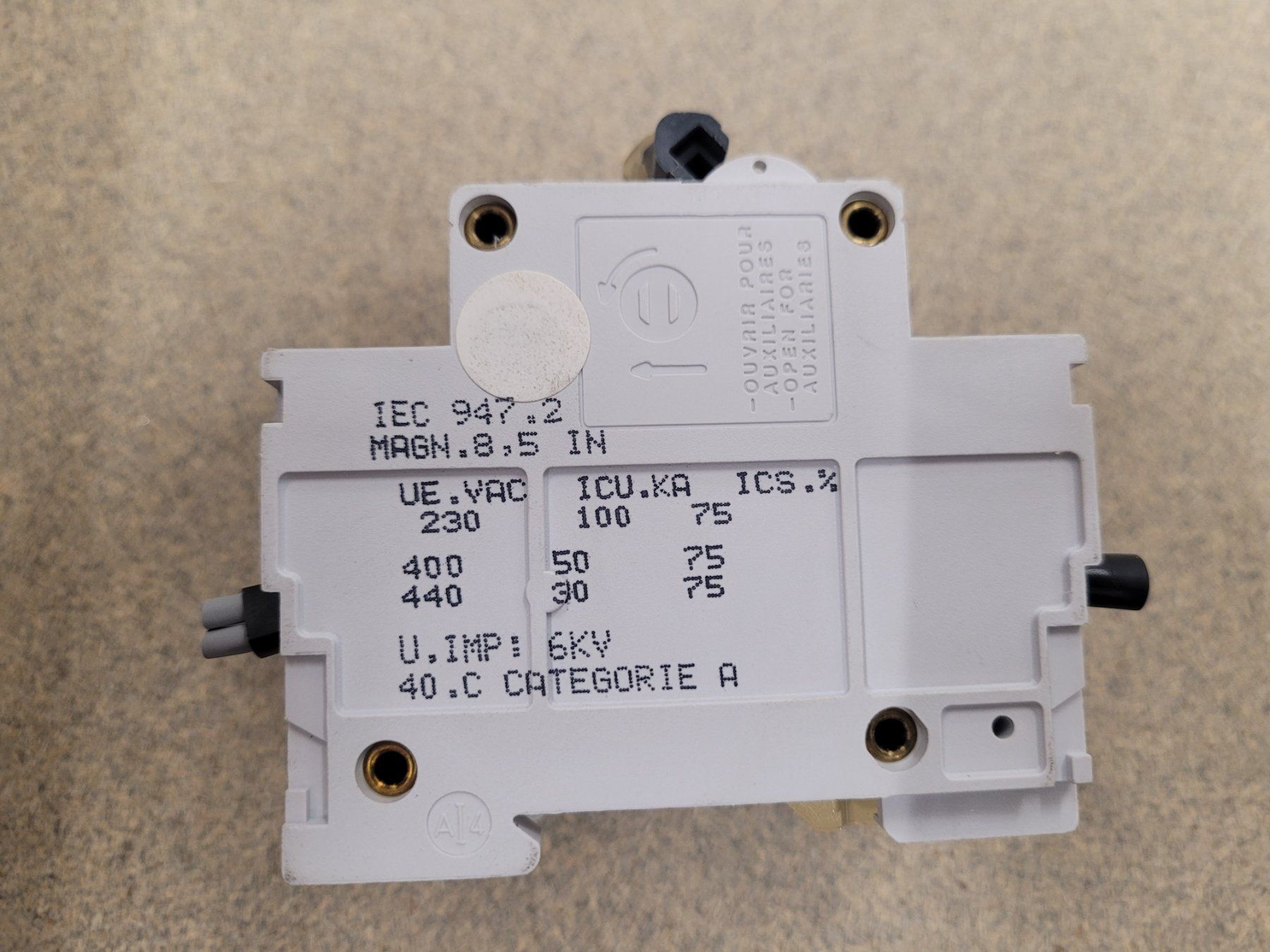 Interruttori: Merlin Gerin Automat NC100LH C10A, multi 9 – Usato da Vitznau venduto da Vitznau84 2