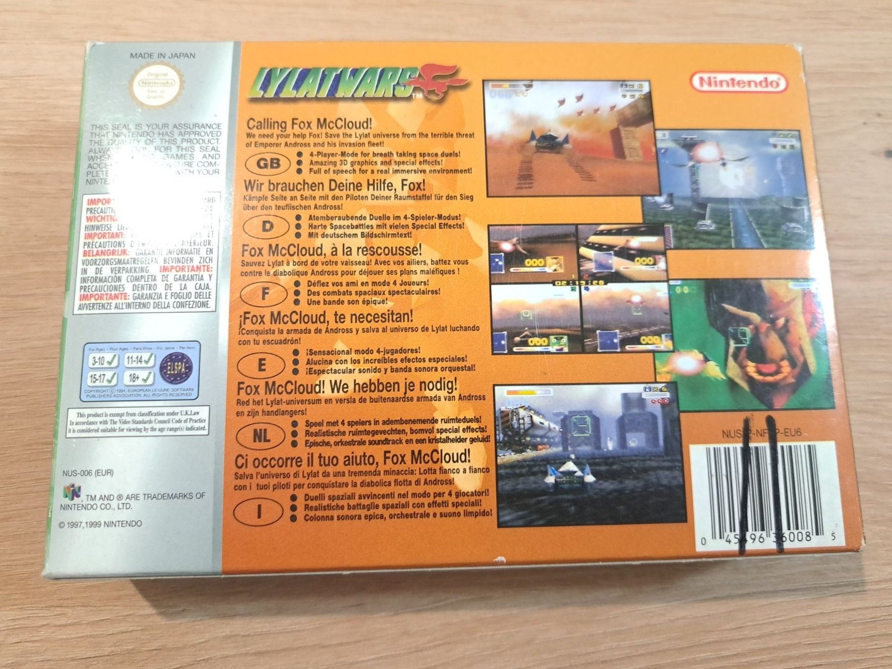 Nintendo Spiele: Nintendo 64 /  Lylatwars – Gebraucht aus koblenz von Retrotrip 1