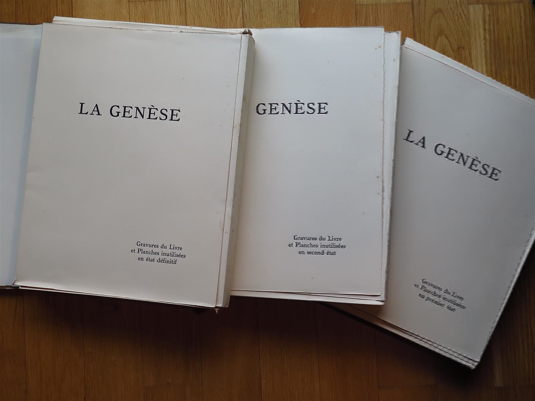 Libri: (A30) Jacques HOUPLAIN: La Genèse. RAR! – Usato da Bern venduto da Jwpm66 9