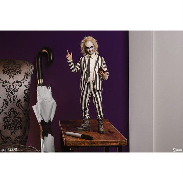 Statuette: Sideshow -- Beetlejuice - Actionfigur 1/6 - 30 cm – Nuovo e nell'imballaggio originale da Zofingen venduto da ActionSpielzeug 9