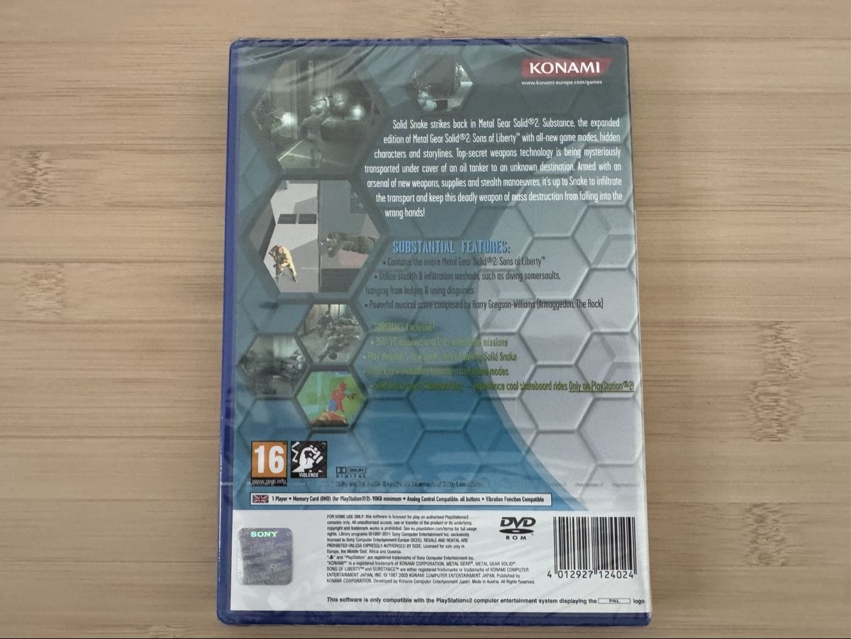 Sony Jeux: Metal Gear Solid 2 ( Playstation 2 ) – Neuf avec emballage d'origine à St. Gallen par kel_6x9w 1