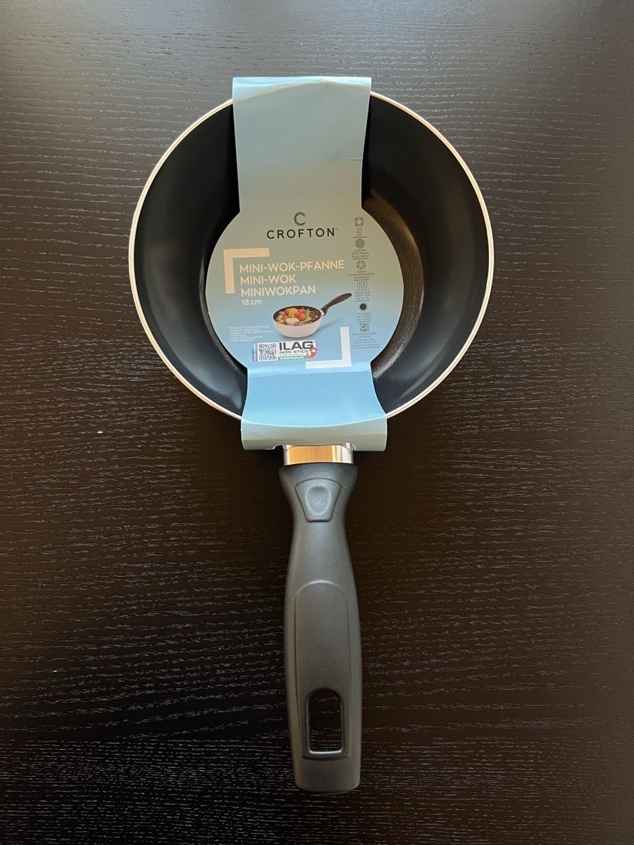 Padelle: Crofton Mini-wok-Pfanne, 18 cm – Nuovo e nell'imballaggio originale da Frutigen venduto da glnays 1