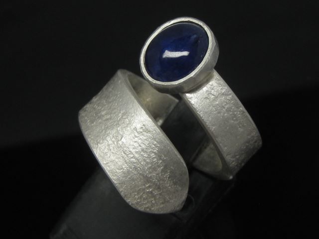 Anelli: spezieller Saphir Ring Silber 999 + MP Einzelstück Gr. 54 – Nuovo (secondo la descrizione) da Ermatingen venduto da Decovin 6