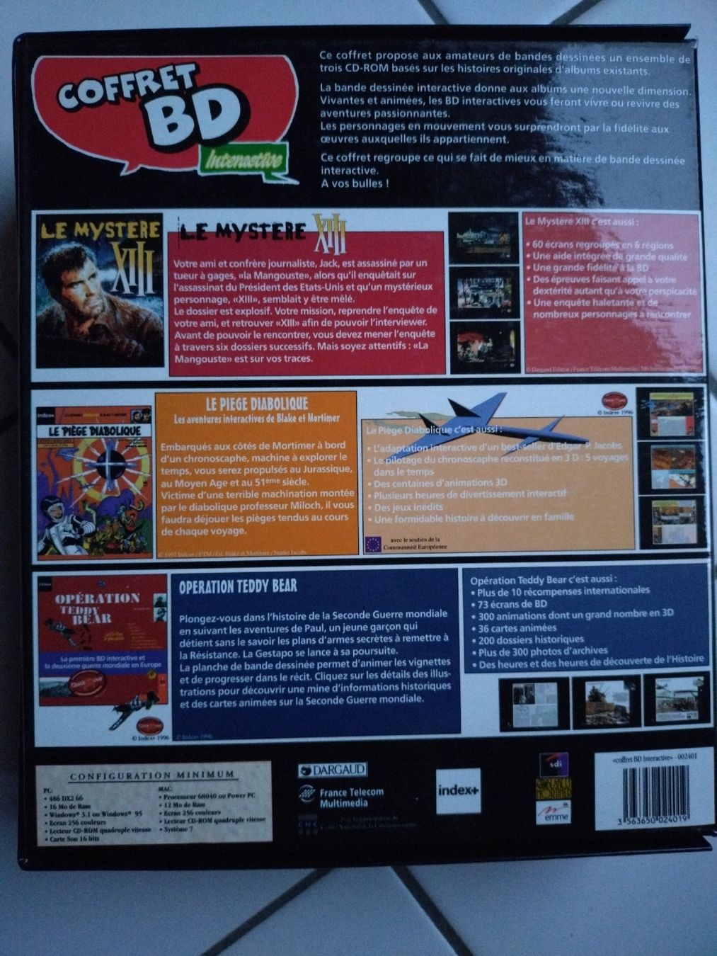 Fumetti: Bandes Dessinées Interactives - Coffret CD-ROM RARE – Usato da Farvagny-le-Grand venduto da LaCaverne 6