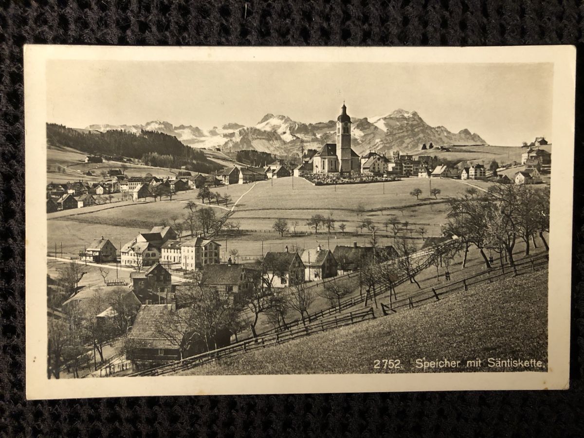 Ansichtskarten: Ansichtskarte Speicher – Gebraucht aus Näfels von fritzjk