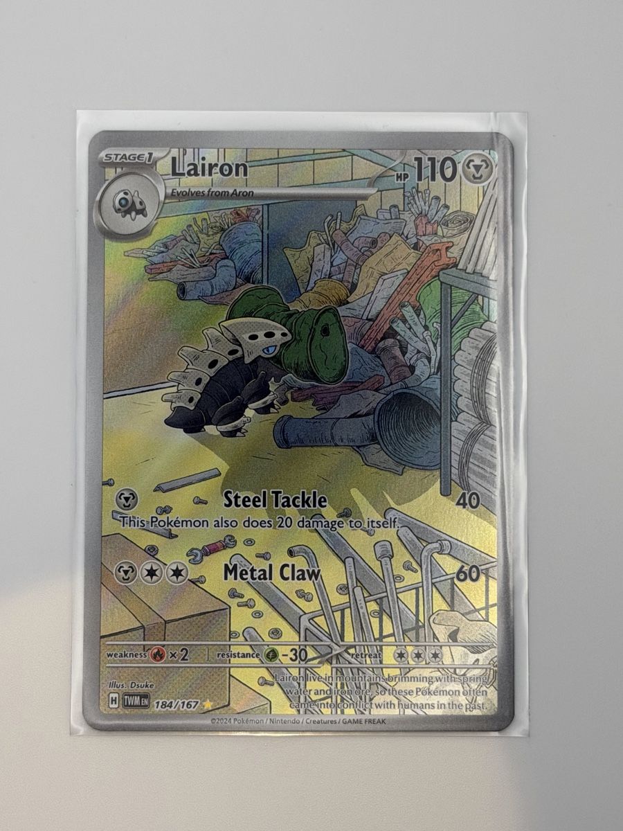 Pokémon Carte collezionabili: Pokémon Lairon 184/167 – Nuovo (secondo la descrizione) da Uster venduto da CDM96