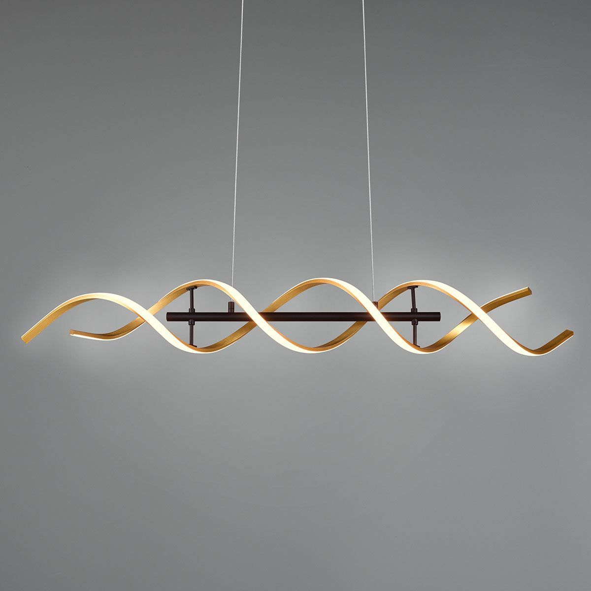 Kronleuchter & Deckenlampen: LED Pendelleuchte, Dimmbar, Gold – Neu (gemäss Beschreibung) aus Kreuzlingen von Smart-Light 6