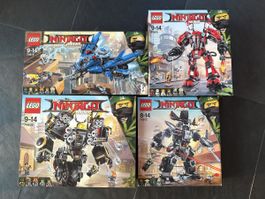 4x LEGO Ninjago: 70632, 70613, 70614, 70615 - Neu & OVP 🎃