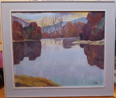 Aarelandschaft, Otto Holliger