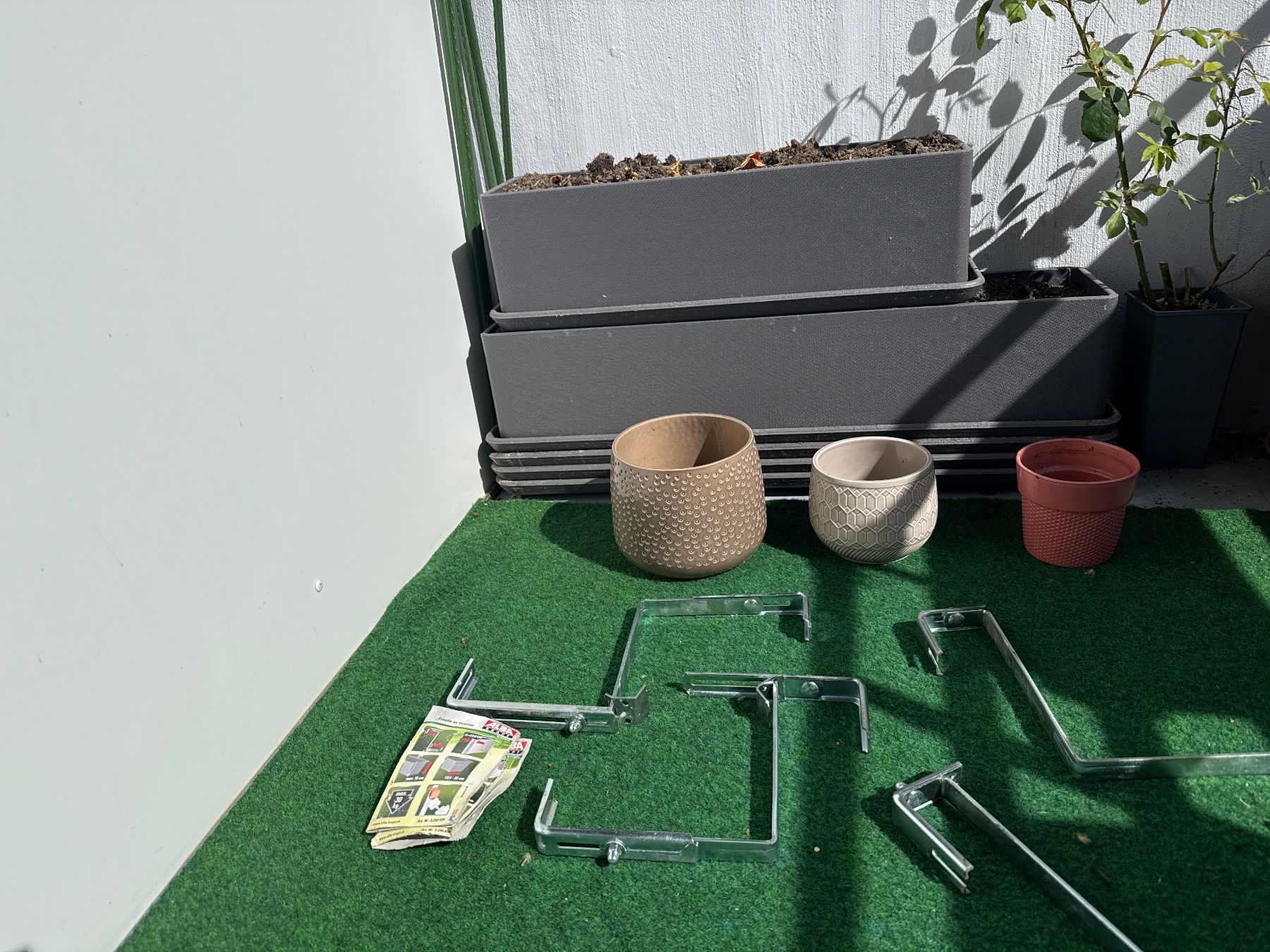 Eternit Blumentöpfe: Blumenkisten Eternit -für Balkon oder Terrase – Gebraucht aus Zug von Jm2005 5