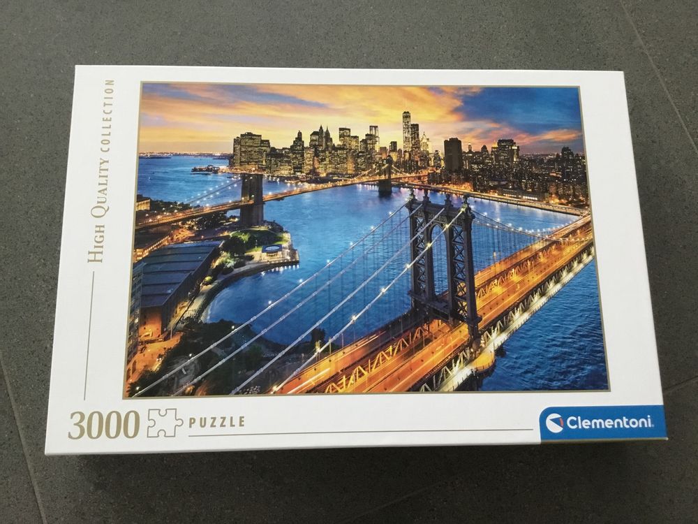 Clementoni Puzzle 3000 Teile New York Kaufen auf Ricardo