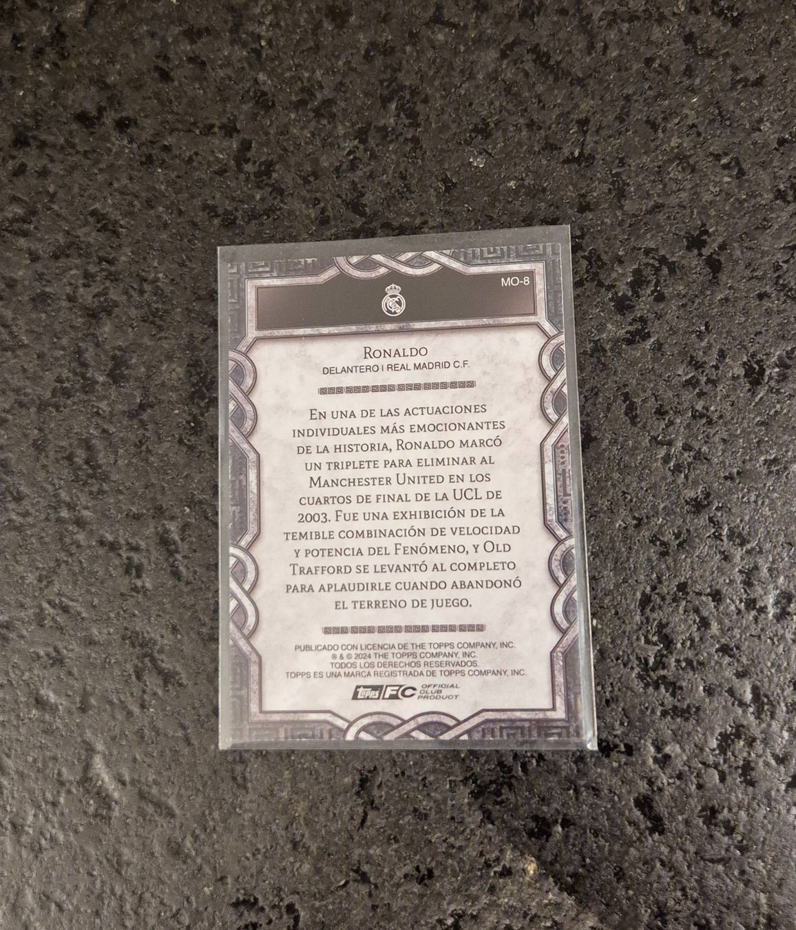 Topps Carte collezionabili: Ronaldo R9 - Real Madrid - Topps – Nuovo (secondo la descrizione) da Burg AG venduto da Danoe 1