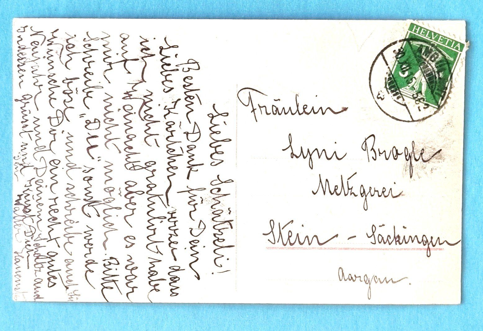 Cartes postales: Lieder zur Laute - Kitsch - 1915 – D'occasion à Rothrist par RROENK 1