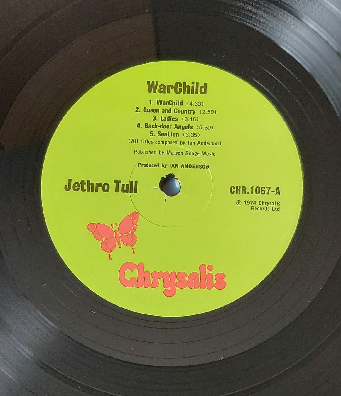 Dischi in vinile: LP - JETHRO TULL - WAR CHILD – Usato da Steckborn venduto da Quo7 1