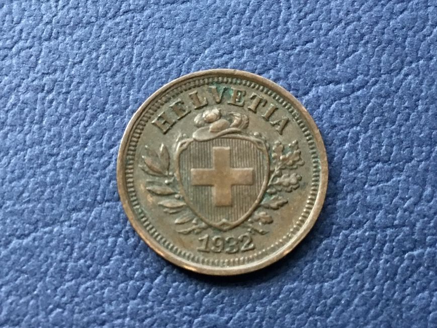 Tutti le monete: 1 Rappen 1932 – Usato da St. Margrethen SG venduto da alfapeugeot10