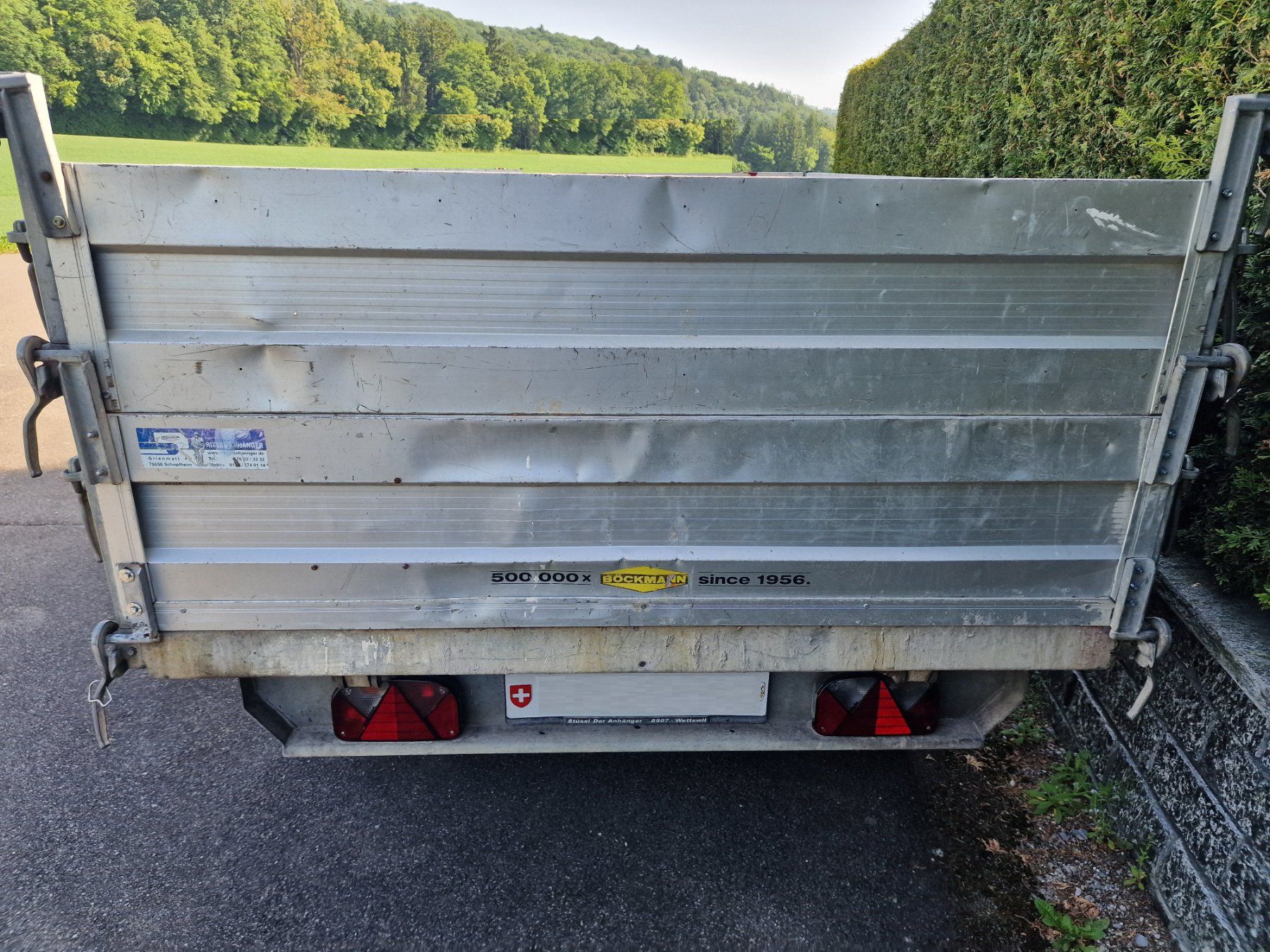 Rimorchi: Anhänger Kipper Bagger Stapler Traktor Walzer Transport Auto – Usato da St. Gallen venduto da mer_jnb8 2