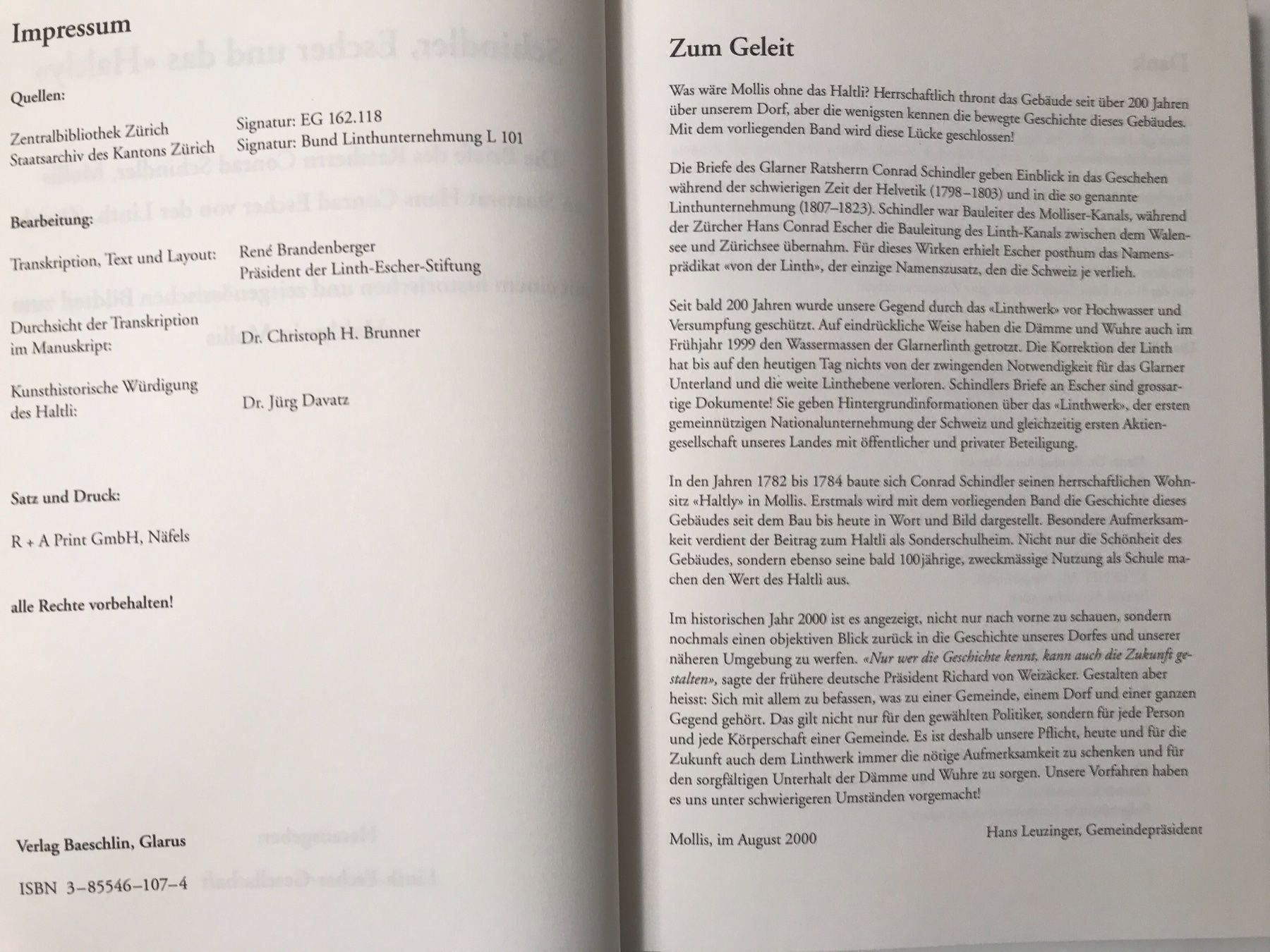 Libri: Buch Schindler, Escher und das Haltly – Usato da Näfels venduto da fritzjk 2