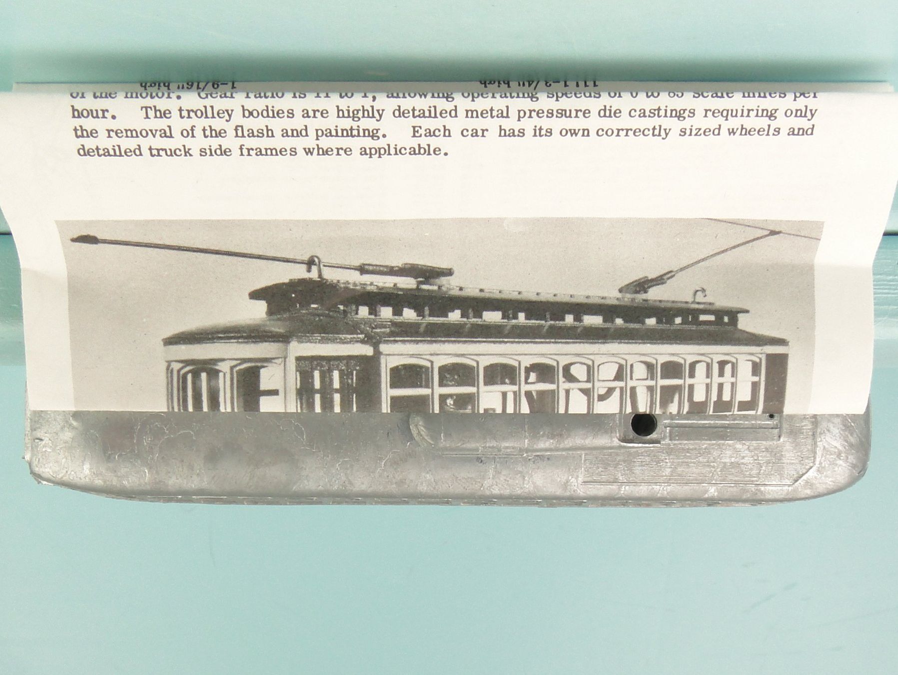 Modellini di ferrovie: PSM Pennsylvania Scale Models PCC Trolley – Usato da Bülach venduto da cann11 4