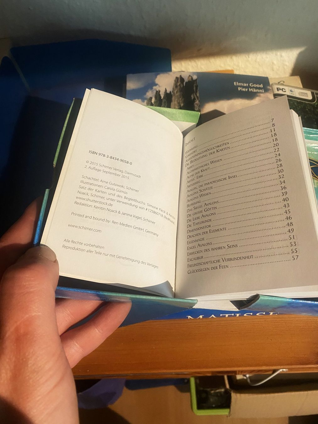 Libri: Avalons Vermächtnis - 44 Karten mit Begleitbuch – Usato da Urtenen-Schönbühl venduto da weltenschmid 1