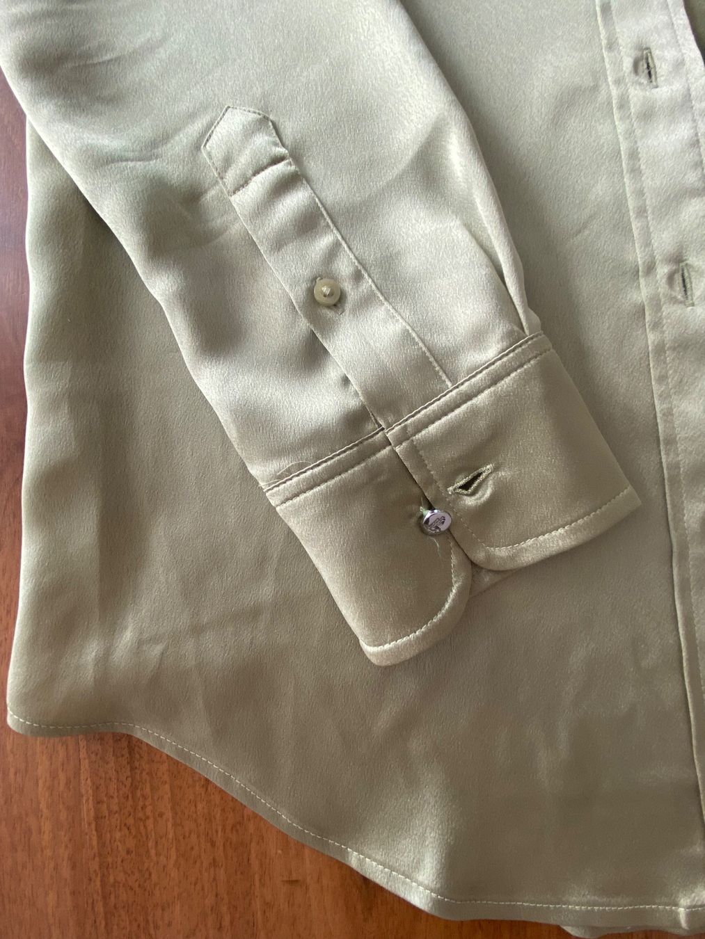 Ralph Lauren Camicette: Ralph Lauren Hemdbluse - light olive – Difettoso da Herrliberg venduto da little_useful_things 3
