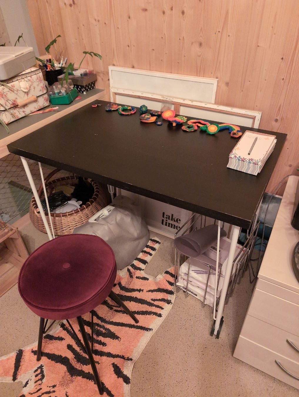Ikea Schreibtische: Schreibtisch mit Rollen – Gebraucht aus Zürich von Pinguin812