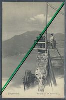 Bürgenstock. Känzeli am Felsenweg.