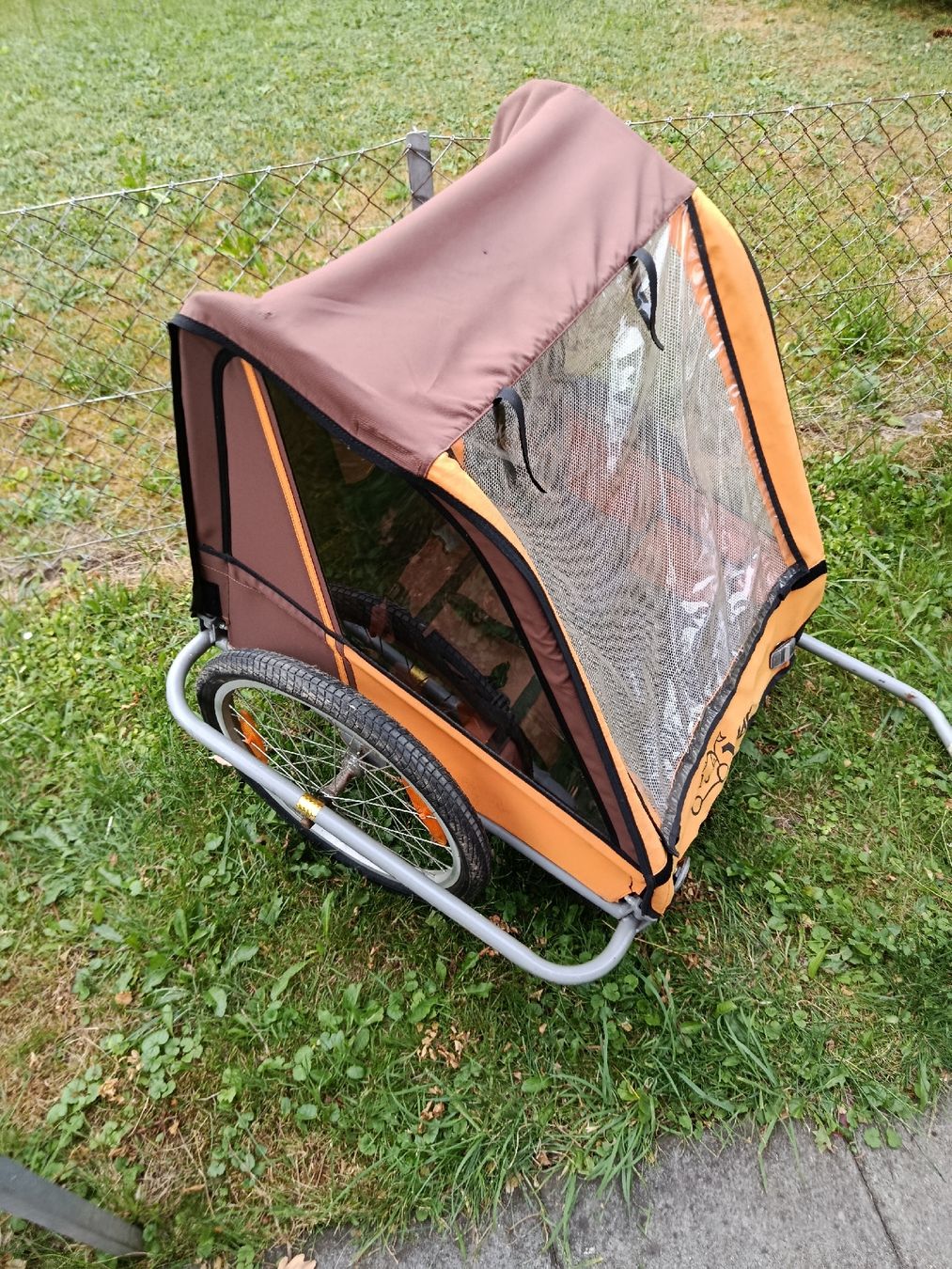 Remorques: Kinderfahrrad Anhänger  – D'occasion à Kriens par anj_h59f 1
