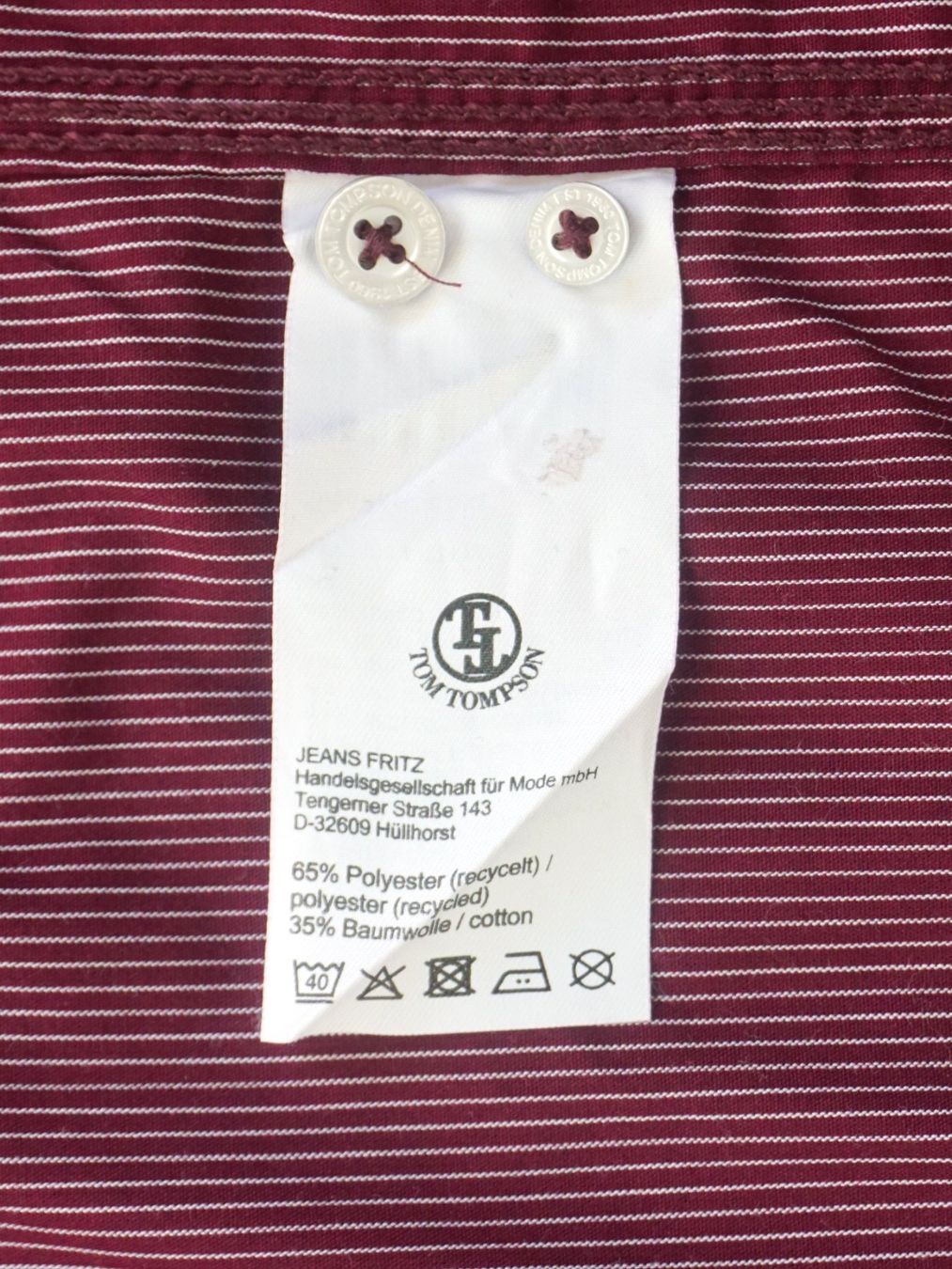 Hemden: Tom Tompson Hemd Regular Fit 3XL – Gebraucht aus Pratteln von Restwert_Pratteln 5