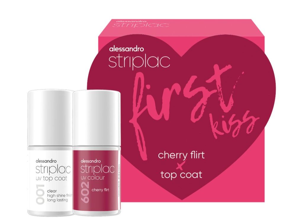 Unghie finte: Striplac UV Set First Kiss | 2 X 6.5ml / UVP 29.95 – Nuovo e nell'imballaggio originale da Zäziwil venduto da blackpearl