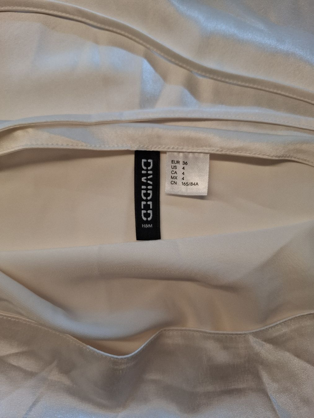 H&M Vestiti: H&M Divided Seidenkleid Crème Grösse 36 – Nuovo (secondo la descrizione) da Basel venduto da pamsi357 1