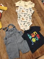 Babykleidung Set Strampler 2 Bodys T-Shirt Grösse 74