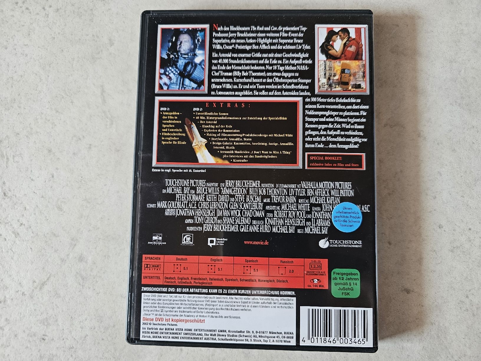 Alle DVDs: Armageddon  -  Das jüngste Gericht  /  Special Edition – Gebraucht aus Schneisingen von backstore24 1