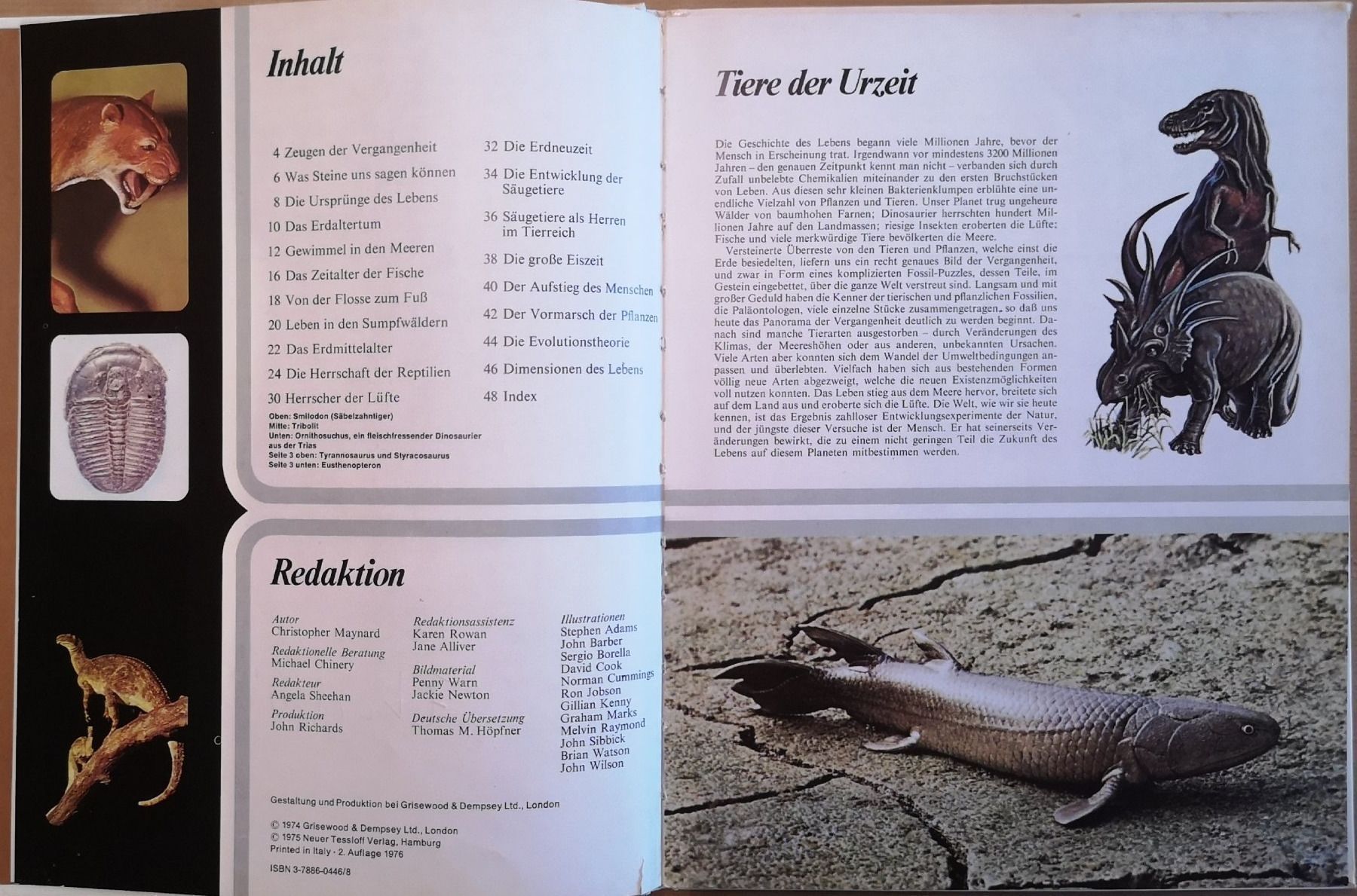 Bücher: Tiere der Urzeit (Band 6) – Gebraucht aus Liestal von Gitterli01 1