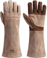 Grillhandschuhe Schweisshandschuhe Rindsleder langärmelig