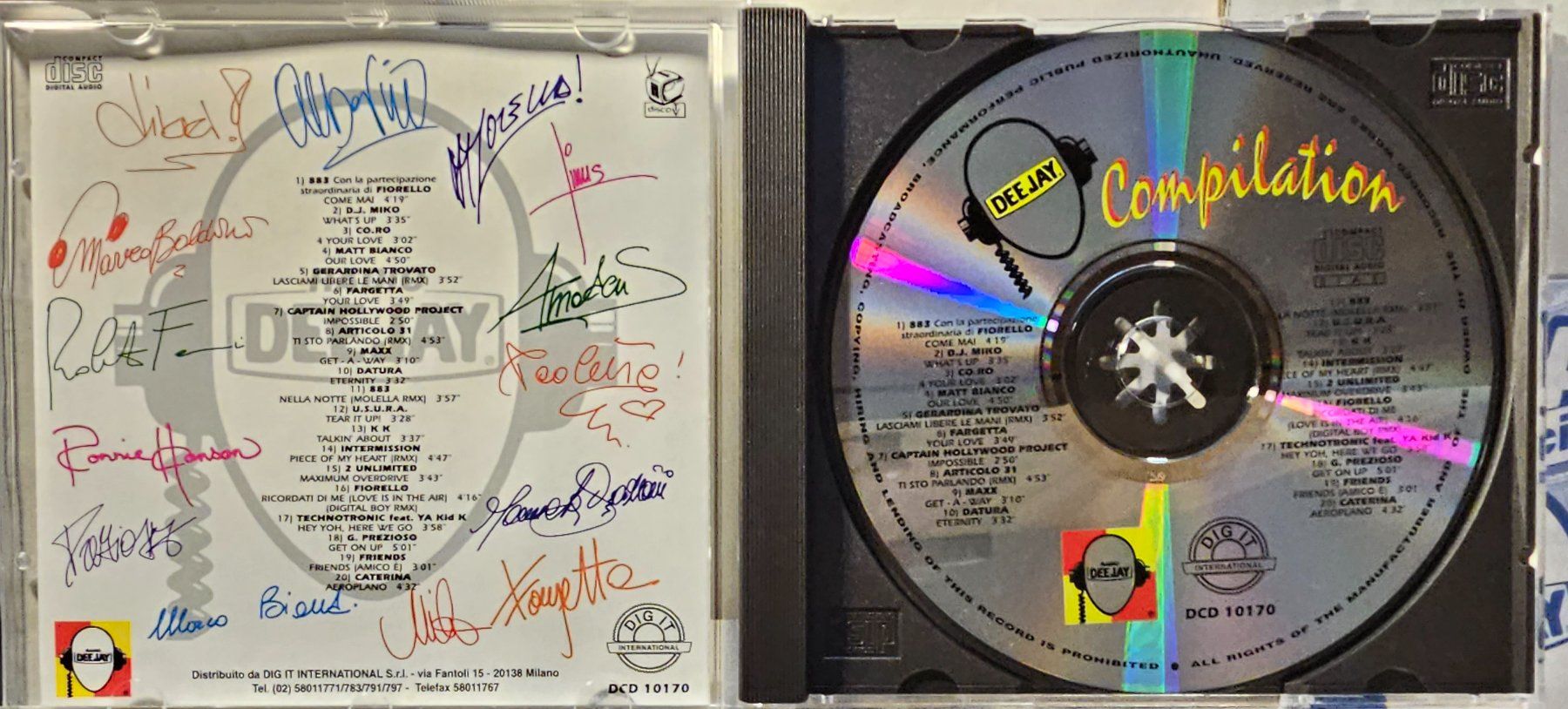 CDs: Various – Deejay Compilation (Box-Set mit Kalender) – D'occasion à Wahlen b. Laufen par Cg10 4