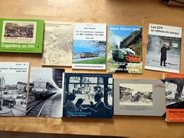 10 Bücher über die Schweizer Eisenbahn