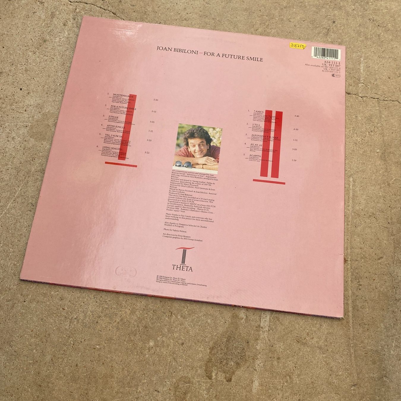 Dischi in vinile: Joan Bibiloni – For A Future Smile – Usato da Zürich venduto da honey-k 1