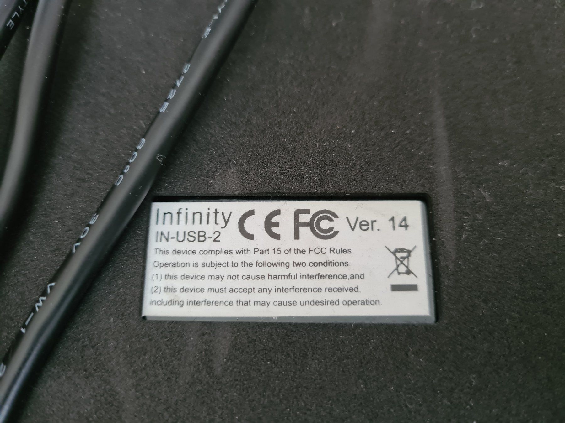 Tutte le macchine: Infinity IN-USB-2 Fusspedal – Usato da Zürich venduto da Agios 1