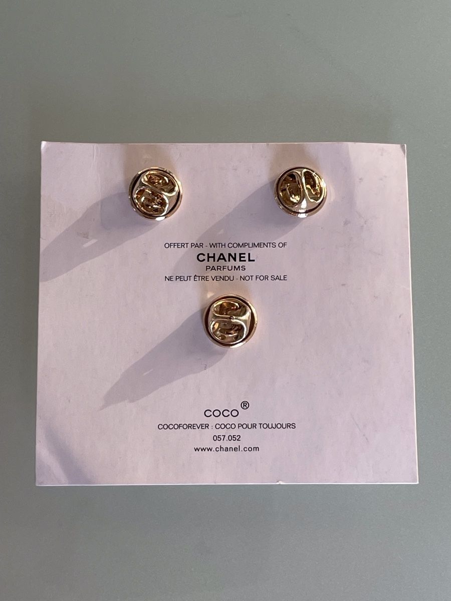 Plaketten & Abzeichen: COCO Chanel Pins Dorés - Neufs – Neu und originalverpackt aus Vuadens von Nina11 1