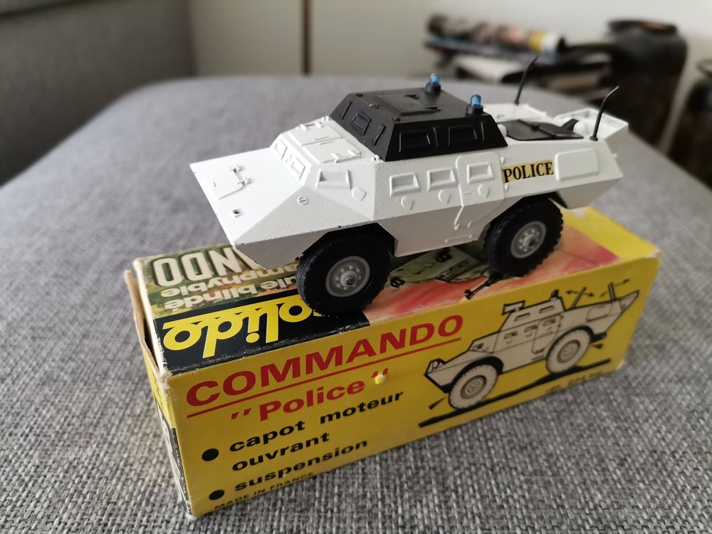 Solido Commando Police no 224 bis avec boite, Made in France (D ...