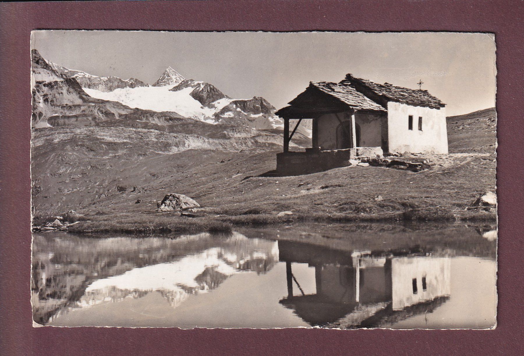 Cartoline postali: Zermatt - SCHWARZSEE - Kapelle – Usato da Pully venduto da nicecards