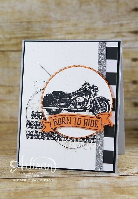 Stampin' up! Timbri: Stempelset von Stampin up "One wild ride" – Usato da Frauenkappelen venduto da evangelina78 6