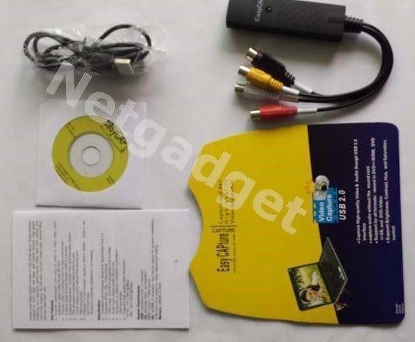 Convertitori: Audio/Video Grabber VHS EasyCAP DVR CCTV – Nuovo e nell'imballaggio originale da Yverdon-les-Bains venduto da Netgadget 6
