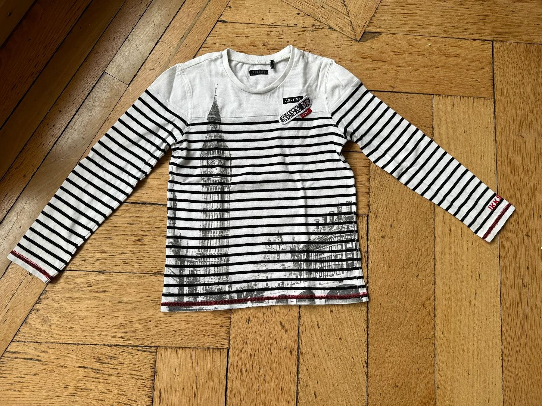 IKKS Camicie, T-shirt & Polo: Kinder Langarmshirt von IKKS Gr. 116 – Usato da Zuerich venduto da Tozde