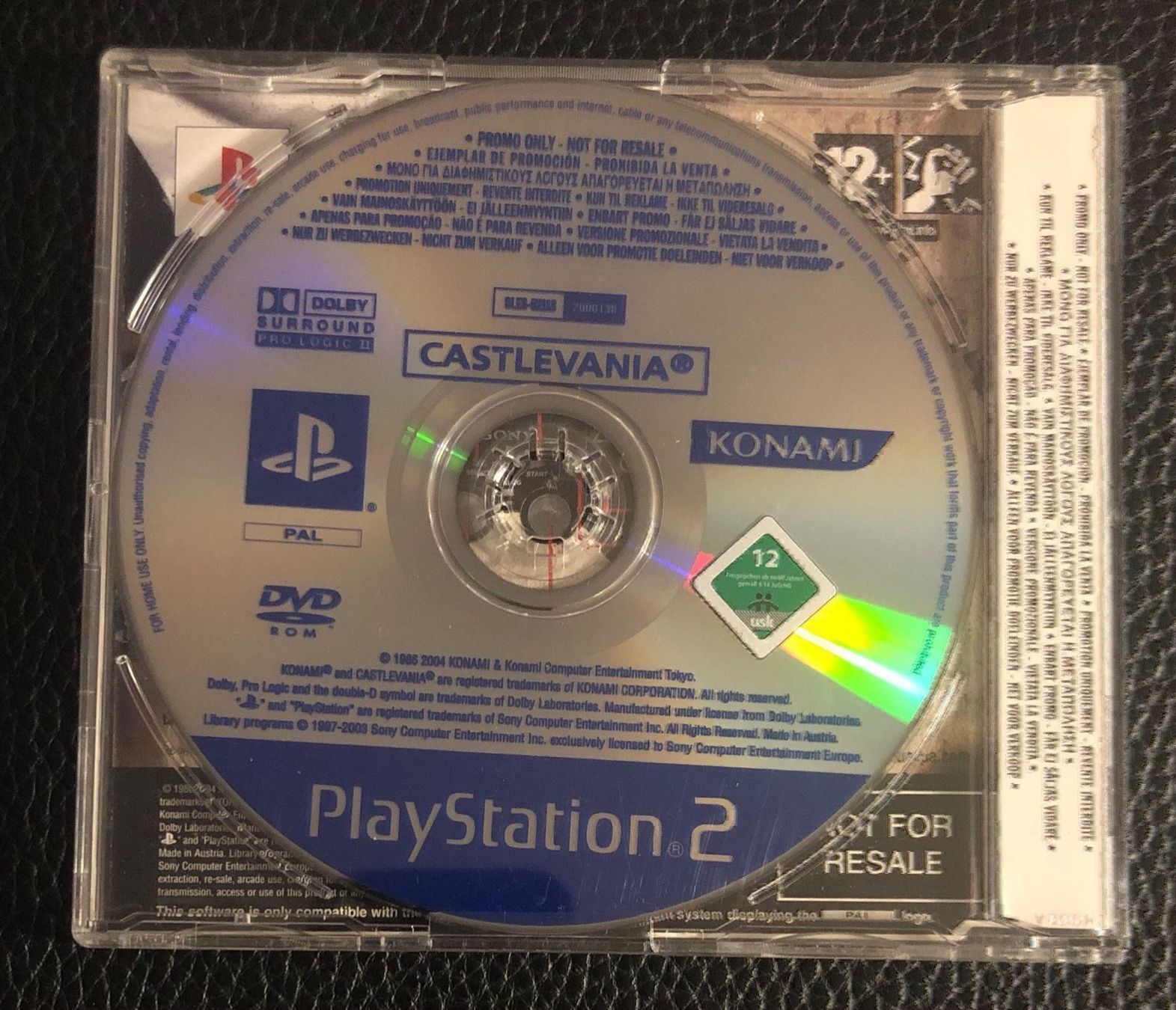 Sony Giochi: Castlevania Sony PS2 Promo – Usato da Kestenholz venduto da Naruto_01 1