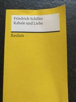 Kabale und Liebe von Friedrich Schiller Reclam 