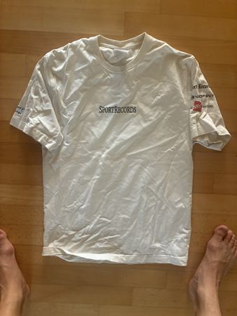 T-Shirt Sportrecords VSOP Entertainment Weiss Grösse M