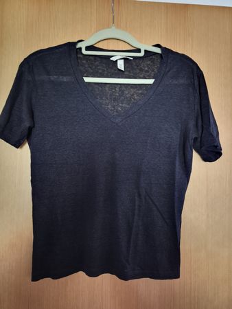 Shirt Leinen Gr XS