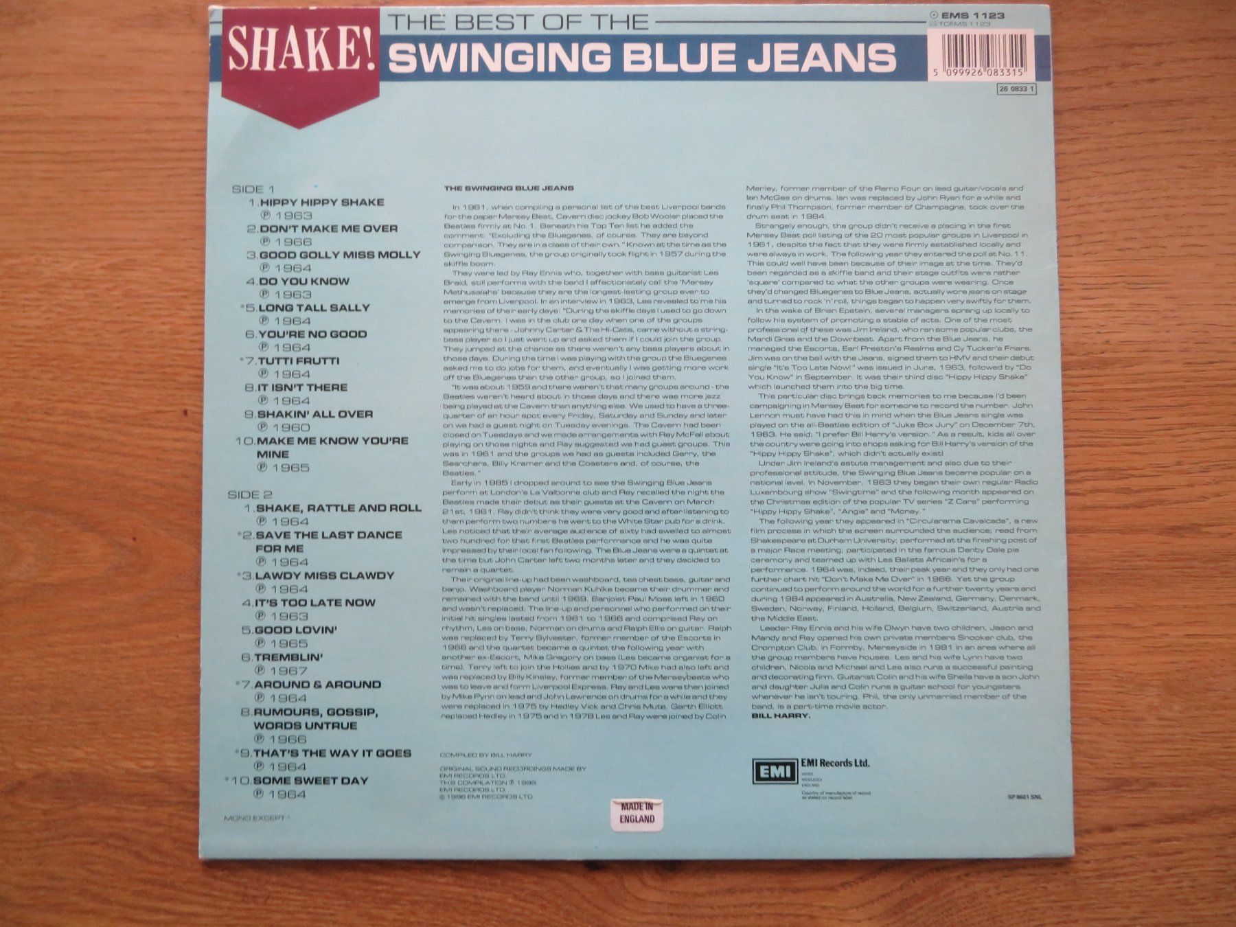 Dischi in vinile: SWINGING BLUE JEANS SHAKE – Nuovo (secondo la descrizione) da Zürich venduto da max_cp5f 1
