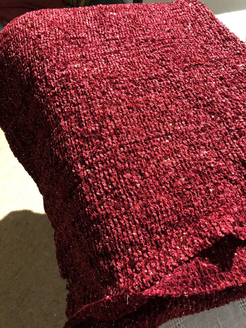 Tessuti: Mischgewebe Chenille 7.30m – Nuovo (secondo la descrizione) da Fällanden venduto da Sariko